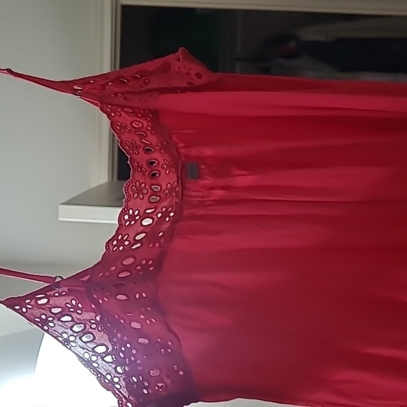 4/$25 Roxy strap dress size large pink - Picture 5 of 12